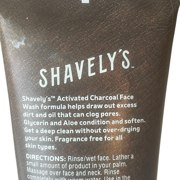 Shavely's Face Wash Activated Charcoal 8fl oz Deep Pore Cleanser - Picture 6 of 7
